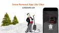 Snow Removal App Like Uber PowerPoint PPT Presentation