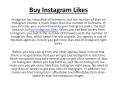 Buy Instagram Post Likes
