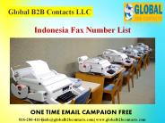 Indonesia Fax Number List