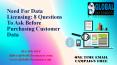 Need For Data Licensing 8 Questions To Ask Before Purchasing Customer Data PowerPoint PPT Presentation