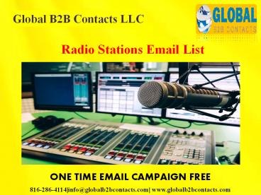 Radio Stations Email List