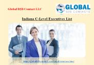 Indiana C Level Executives List