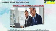 Kentucky Marketing Executives Leads
