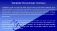 Real Estate Website Design Advantages PowerPoint PPT Presentation