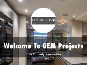 Information Presentation Of GEM Projects