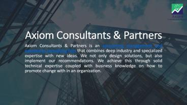 accounting advisory services Axiom Qatar
