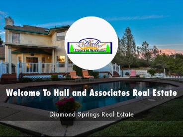 Information Presentation Of Hall and Associates Real Estate
