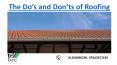 The Dos and Don ts of Roofing PowerPoint PPT Presentation