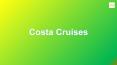 Now Enjoy Your Holiday Destination at Costa Cruise from CruiseBay PowerPoint PPT Presentation