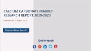 Calcium Carbonate Market Research Report 2019-2023