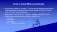 Social Media Marketing PowerPoint PPT Presentation