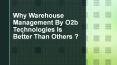 Best warehouse management PowerPoint PPT Presentation