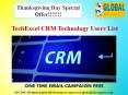 TechExcel CRM Technology Users List PowerPoint PPT Presentation