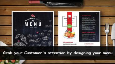 Capture Your Customer’s Mind with Best Menu Design
