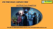 Air2Web Users Email List