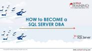 How to become a SQL Server DBA? | JanBask Training