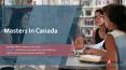 Masters in canada PowerPoint PPT Presentation