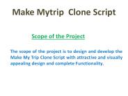 Make Mytrip  Clone Script