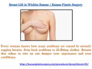 Breast Lift in Wichita Kansas | Kansas Plastic Surgery