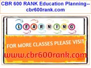CBR 600 RANK Education Planning--cbr600rank.com