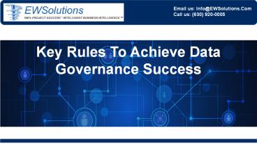 Best Key Rules To Achieve Data Governance Success (1)