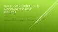 Why Logo registration is important for your business?