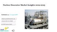 Nuclear Deaerator Market Insights 2019-2025