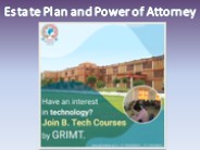 Estate Planning - Power of Attorney
