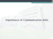 Importance of Communication skills | Marwadi University