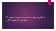 10 Investing Mantras for Youngsters