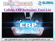 Callidus ERP Technology Users List