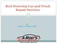 Best Doorstep Car and Truck Repair Services PowerPoint PPT Presentation