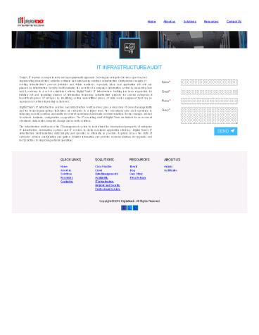 IT infrastructure services