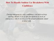 Emergency tyre fitting