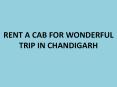 CAR RENTAL SERVICE IN CHANDIGARH PowerPoint PPT Presentation