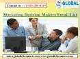 Marketing Decision Makers Email List PowerPoint PPT Presentation