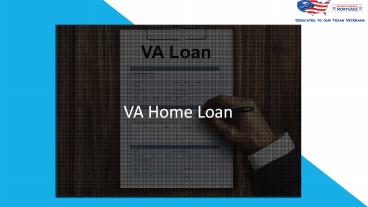 Affordable VA Home Loan with VA Lendors
