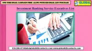 Investment Banking Service Executives List