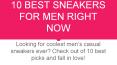 10 Best Casual Sneakers For Men Right Now PowerPoint PPT Presentation