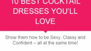 10 Best Cocktail Dresses To Rule The Party