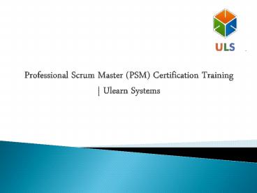 PSM Certification Training Course