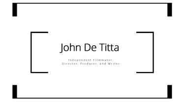 John De Titta - Leading Entrepreneur