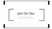 John De Titta - Leading Entrepreneur