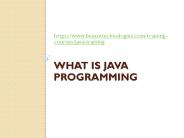 Java Programming