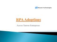 RPA Adoptions