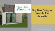 Best  Quality   BikeSheds In Garden Shed Store