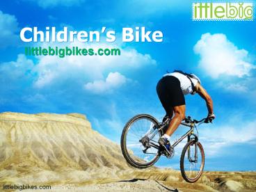Children’s Bike-Littlebig Bikes