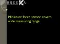 Miniature force sensor covers wide measuring range PowerPoint PPT Presentation