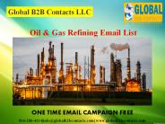 Oil & Gas Refining Email List