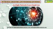 ArcSight Network Users Email List